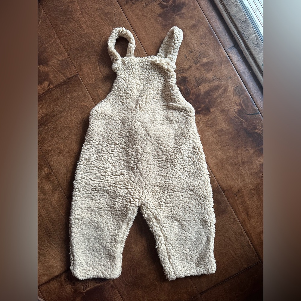 Zara Kids Sherpa Overalls